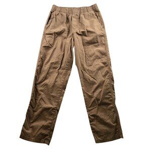 H&M Woman's Pants Size 18 Pull On Elastic Waist Straight Leg Casual Travel Loose